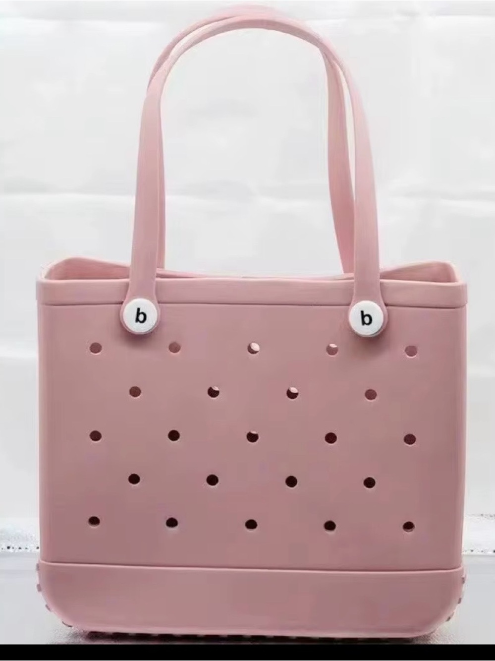 Pink Perforated Tote Bag - Brand:
